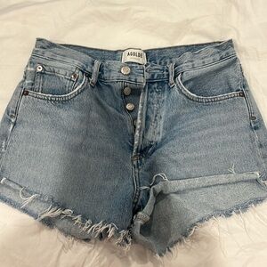 size 25 Agolde jean shorts